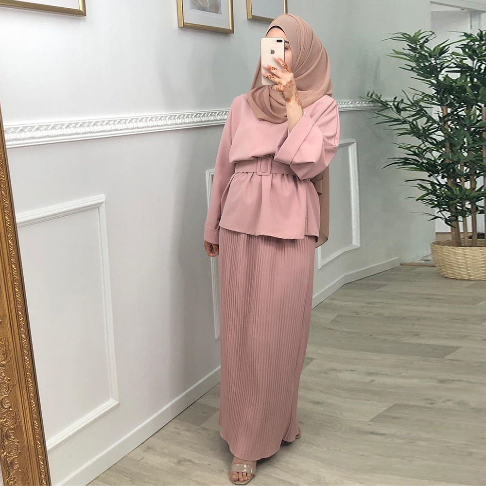 Abaya Dubai Turkey Hijab Dress Muslim Se