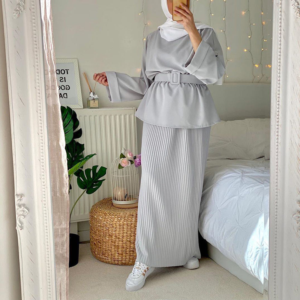 Abaya Dubai Turkey Hijab Dress Muslim Se