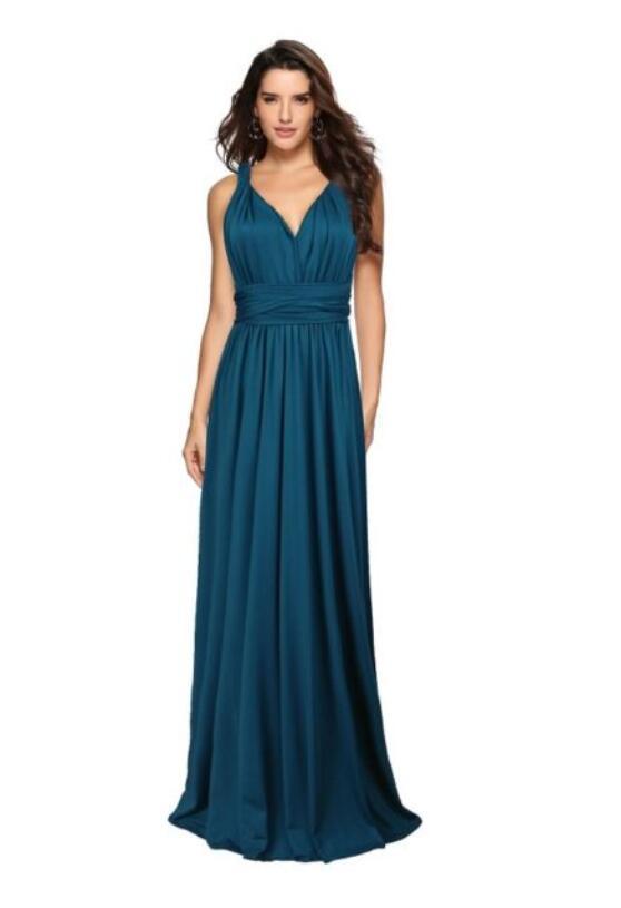 Women's Sexy Backless Maxi Dress – Long Bandage Party & Club Dress