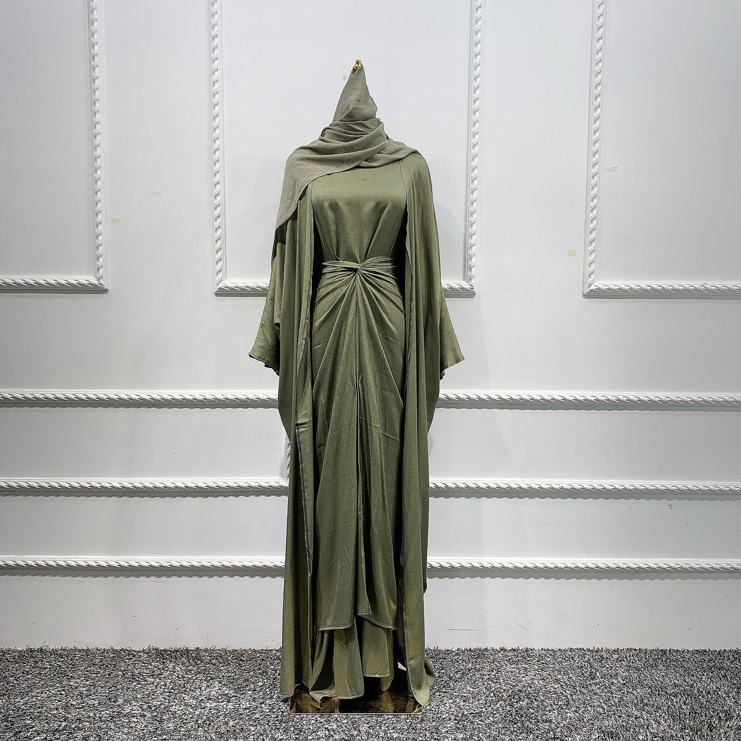 Kaftan Abaya Femme Musulmane – Style Dubai Turquie