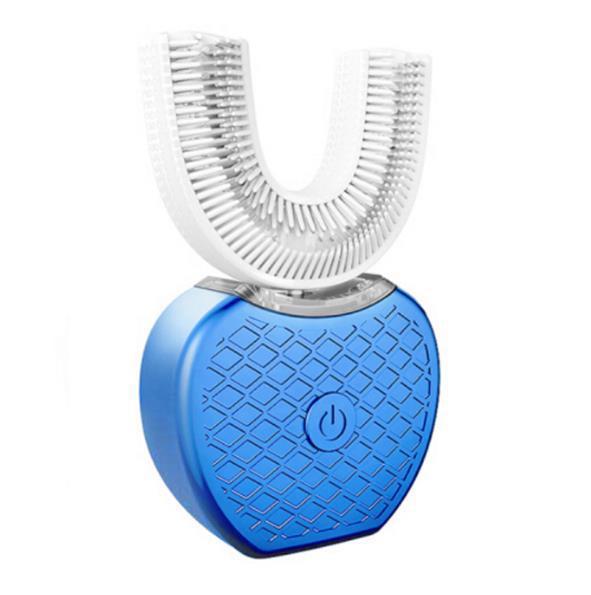 360° Intelligent Electric Toothbrush – U-Shaped, Waterproof, and Whitening