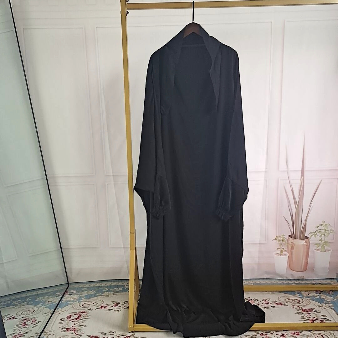 Abaya Dubai Turkey One-Piece Prayer Dress