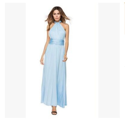 Women's Sexy Backless Maxi Dress – Long Bandage Party & Club Dress