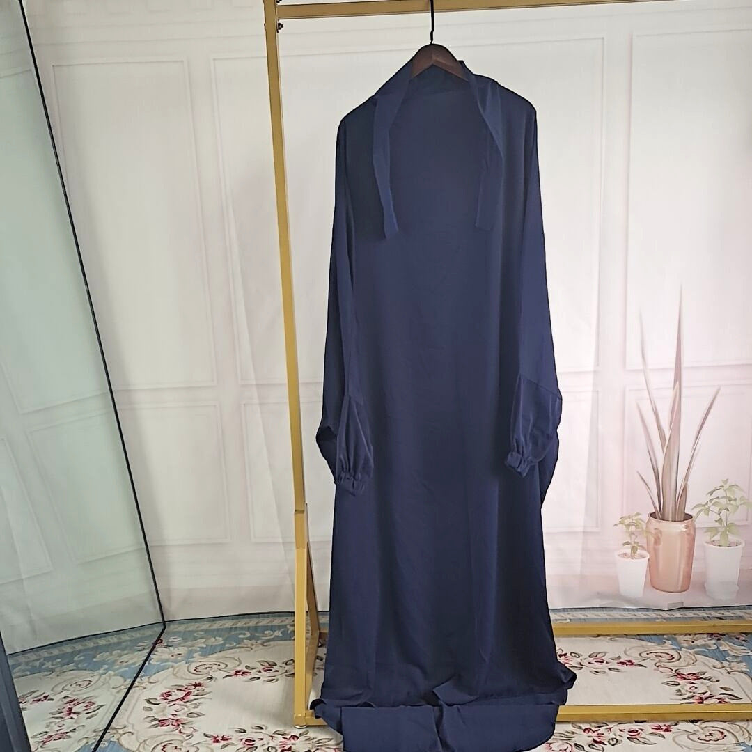 Abaya Dubai Turkey One-Piece Prayer Dress