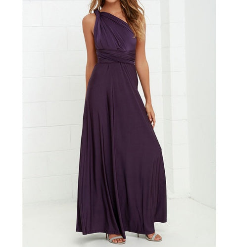 Women's Sexy Backless Maxi Dress – Long Bandage Party & Club Dress