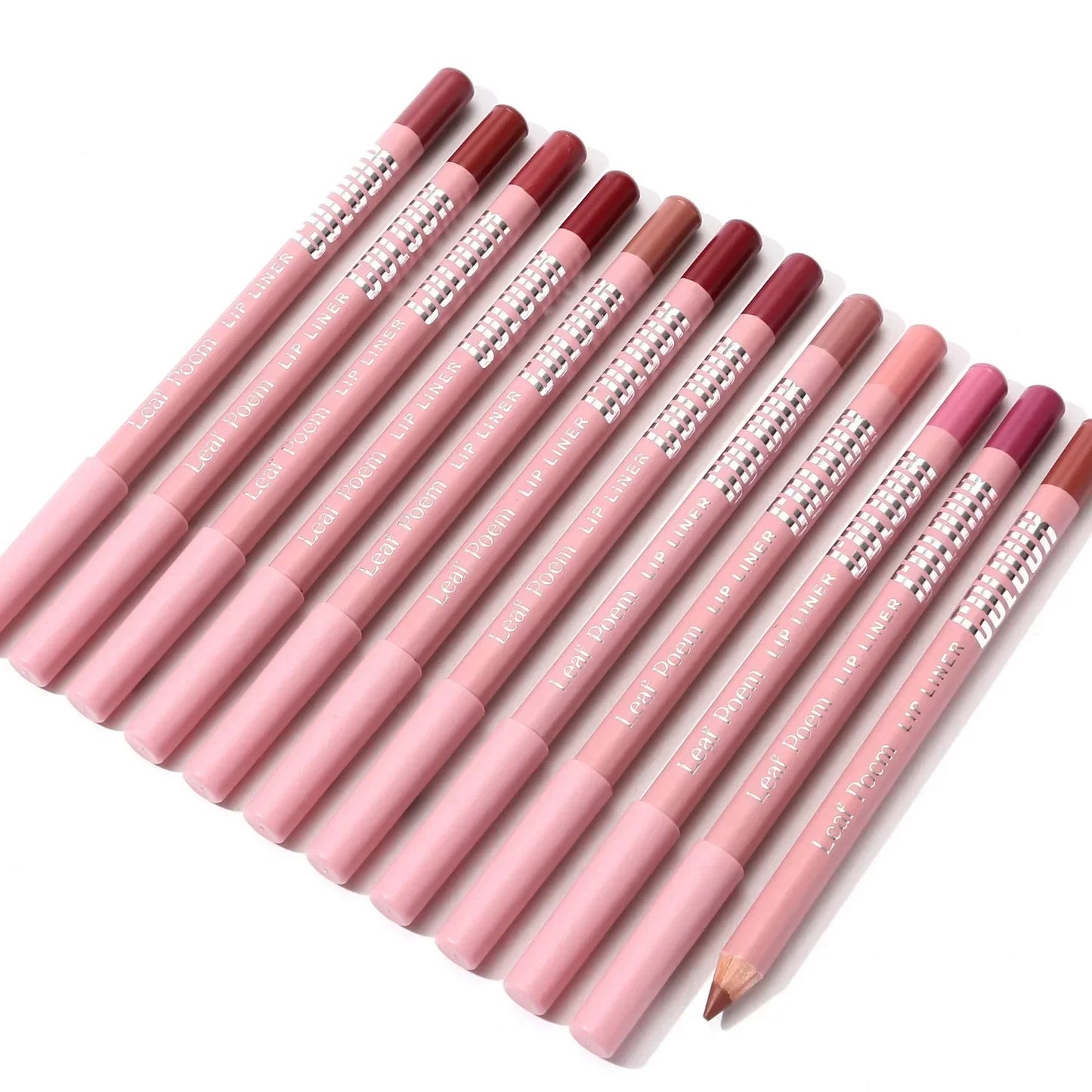 Waterproof Matte Lip Liner & Lipstick Pencil Set