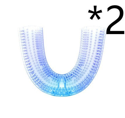 360° Intelligent Electric Toothbrush – U-Shaped, Waterproof, and Whitening