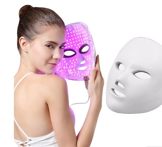 LED Facial Beauty Device – Skin Rejuvenation & Anti-Aging Light Therapy