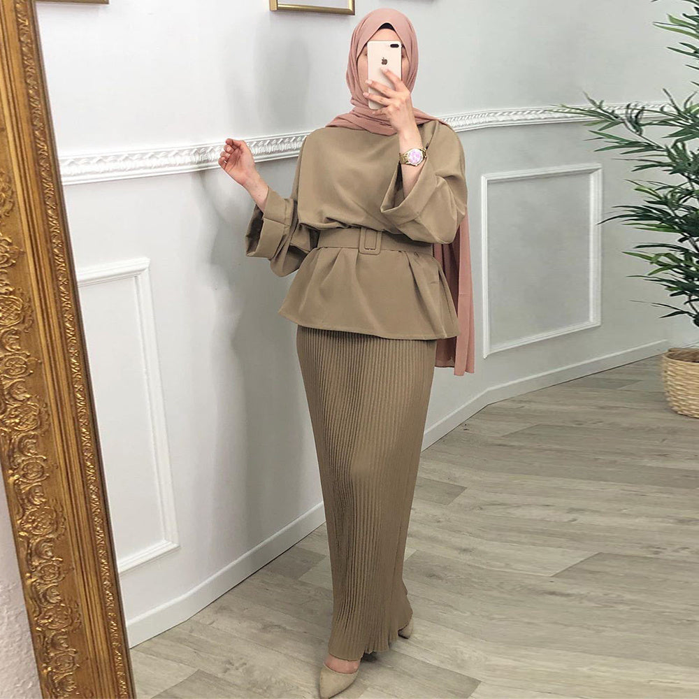 Abaya Dubai Turkey Hijab Dress Muslim Se