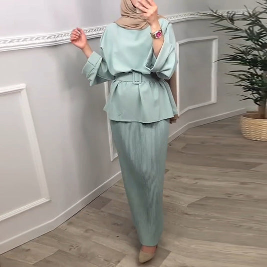 Abaya Dubai Turkey Hijab Dress Muslim Se