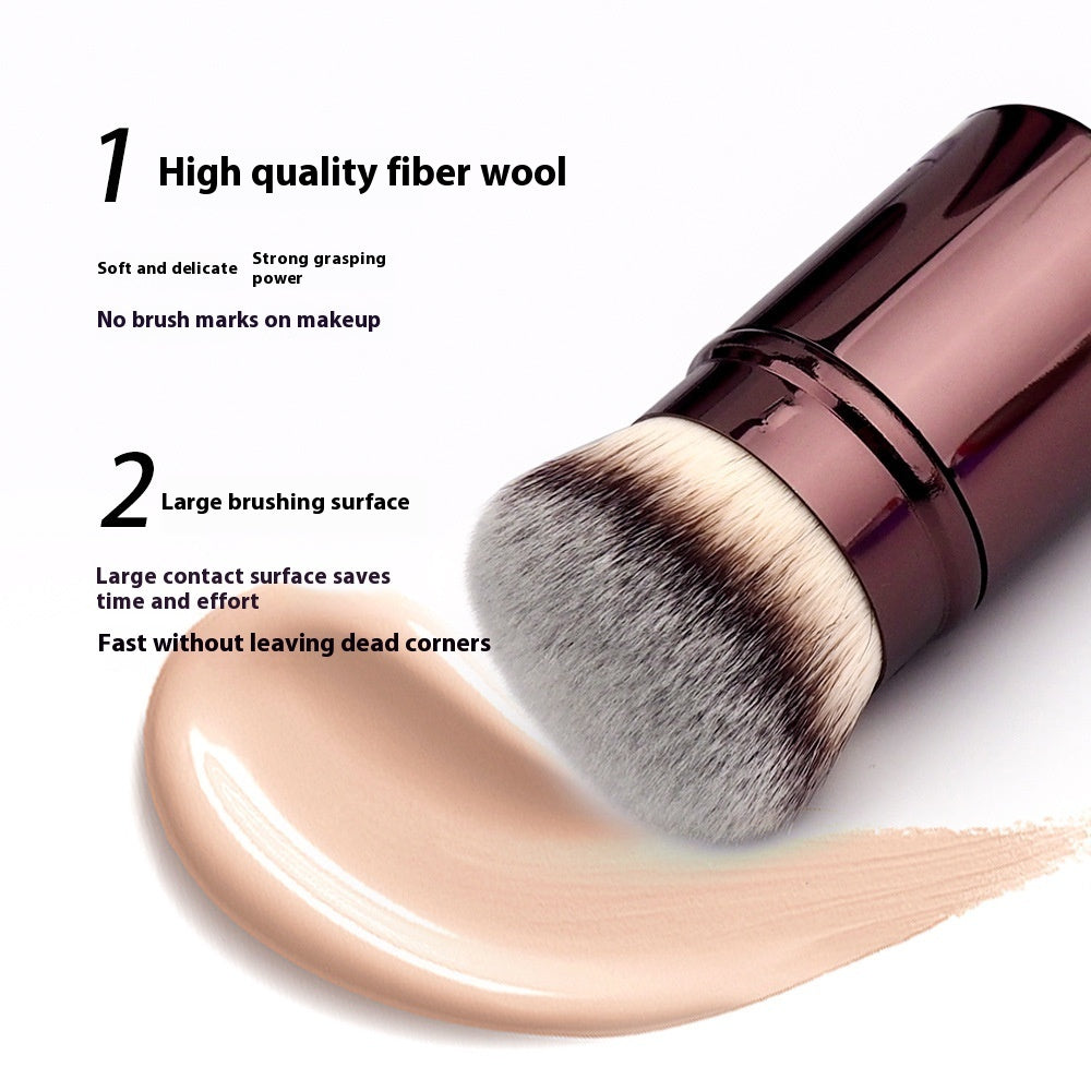 No-Trace “Do Not Eat” Foundation Brush – Flawless Makeup Applicator