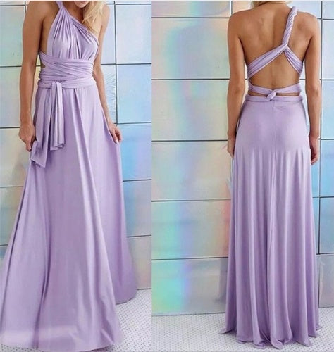 Women's Sexy Backless Maxi Dress – Long Bandage Party & Club Dress