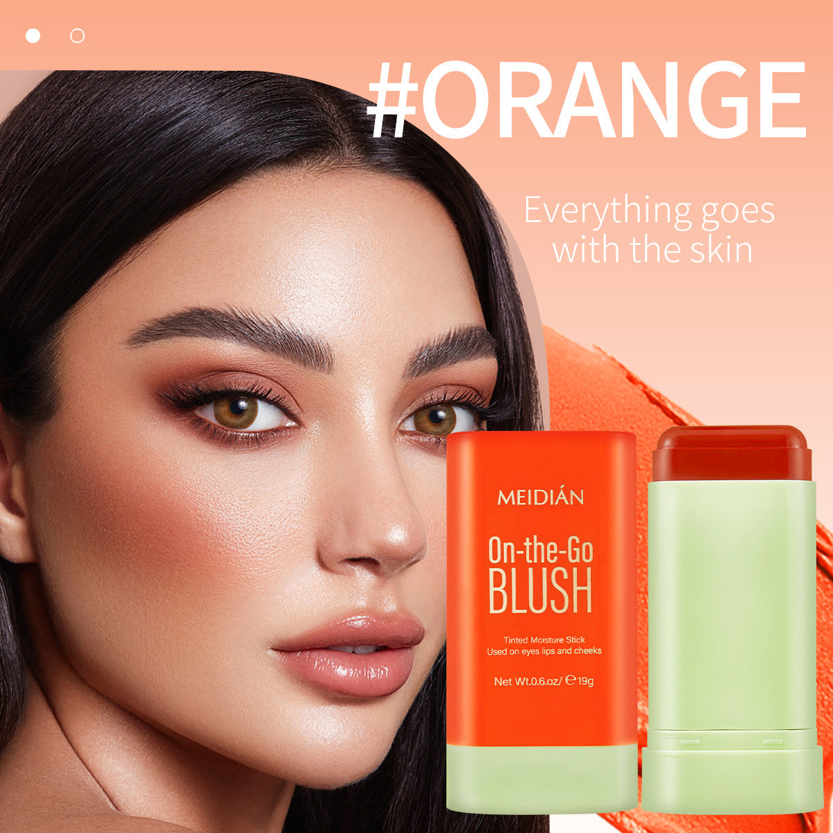 Soft Glow Makeup Look–Natural Nude Rouge Blusher