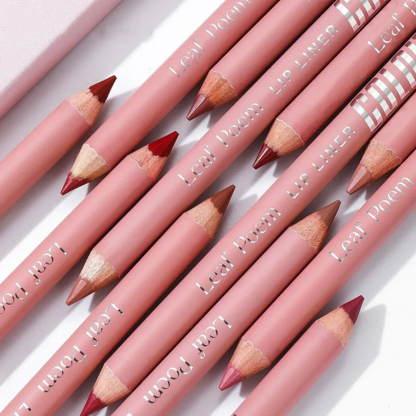 Waterproof Matte Lip Liner & Lipstick Pencil Set